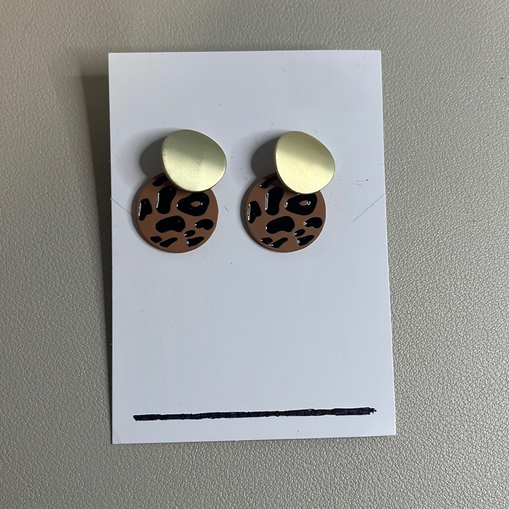 Leopard Earrings
